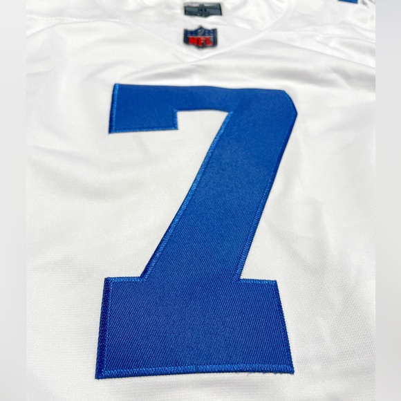 Brand New Trevon Diggs Dallas Cowboys #7 Jersey Men’s Size L WHITE - Picture 3 of 7